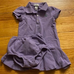 Ralph Lauren Polo 18M Purple Dress
